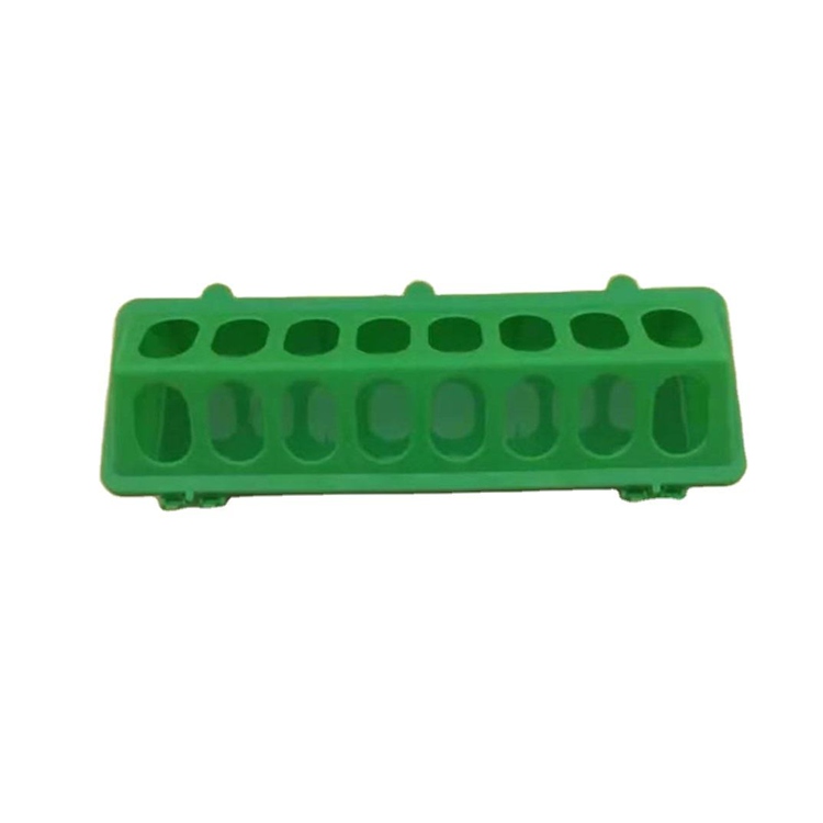 Flip-Top Poultry Feeder with Multiple Slots