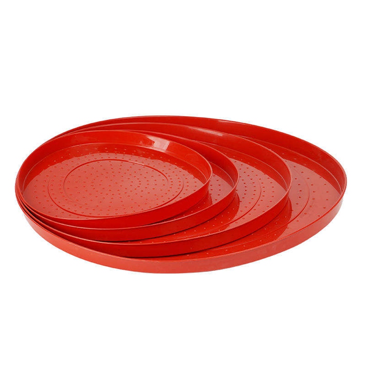 Multi-Size PP Chicken Feeder Pans for Free-Range Systems