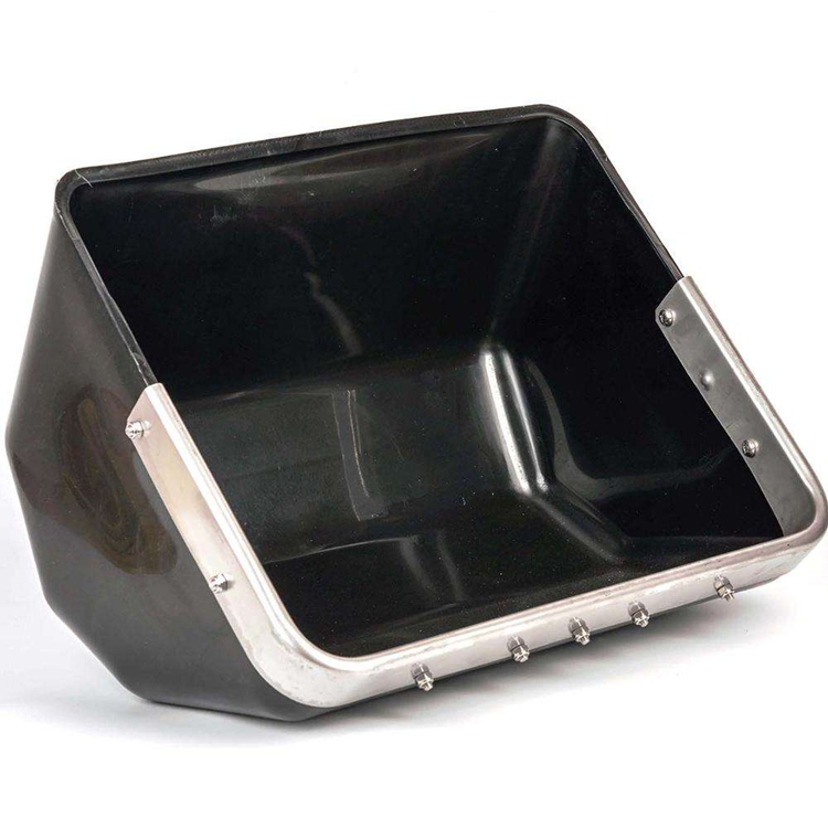 Reinforced Plastic Pig Feeding Trough with Stainless Steel Edge