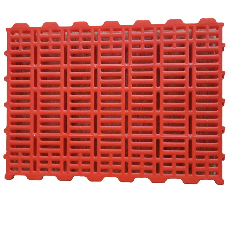 Plancher en lame en plastique renforcé de 600x600mm pour la production de porcs modernes